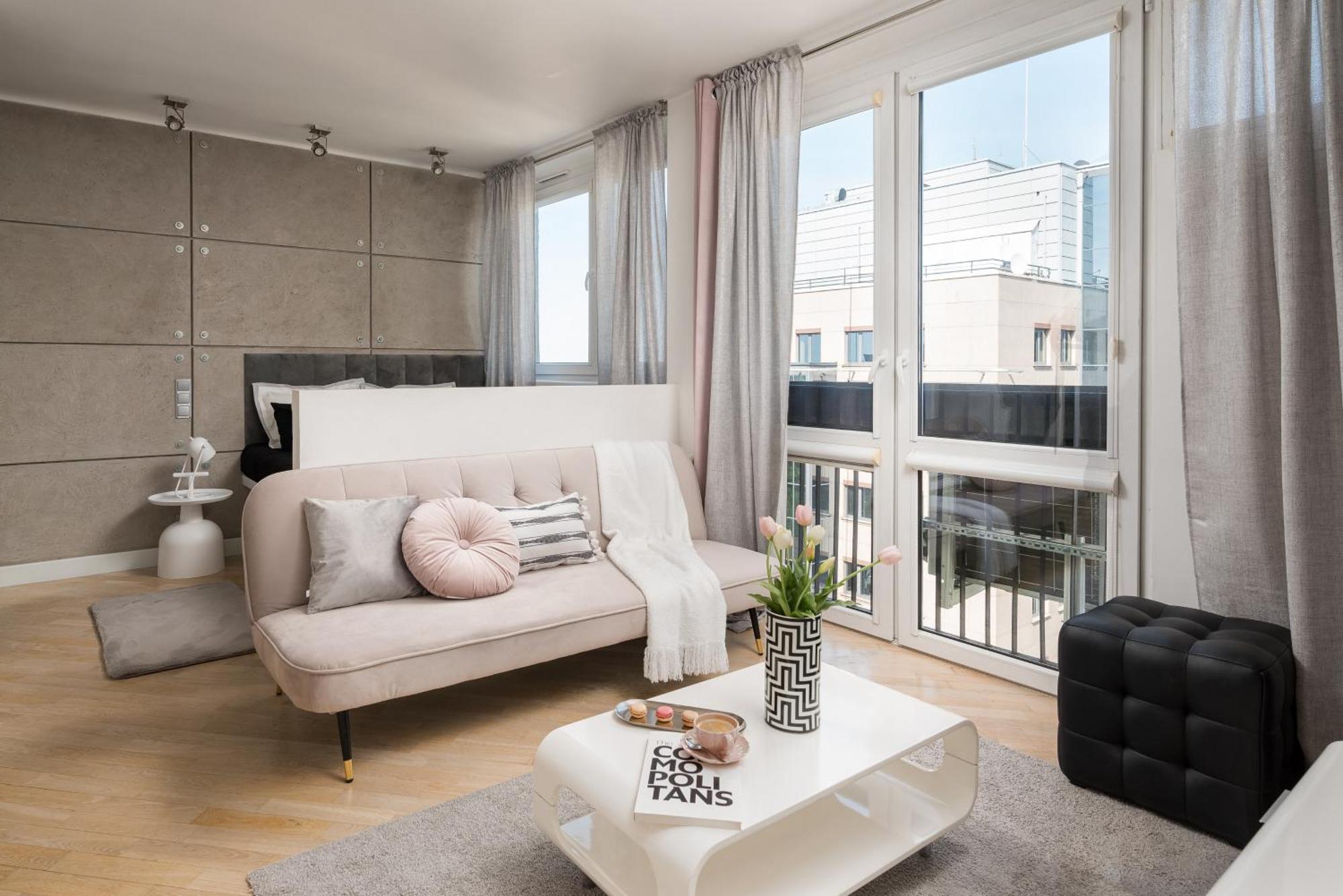Air-Conditioned Premium Loft Warsaw Skyline Only 900 M To Central Station ภายนอก รูปภาพ